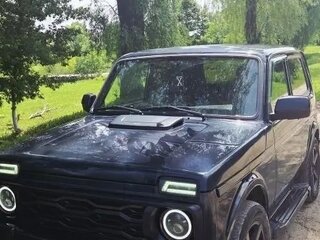 2014 Lada (ВАЗ) 2121 (4x4) I Рестайлинг, зелёный, 450000 рублей, вид 2