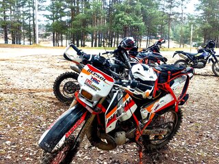 1997 Honda CRM 250, белый, 235000 рублей, вид 1