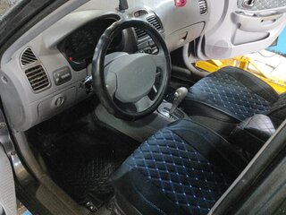 2008 Hyundai Accent ТагАЗ II, серый, 400000 рублей, вид 5