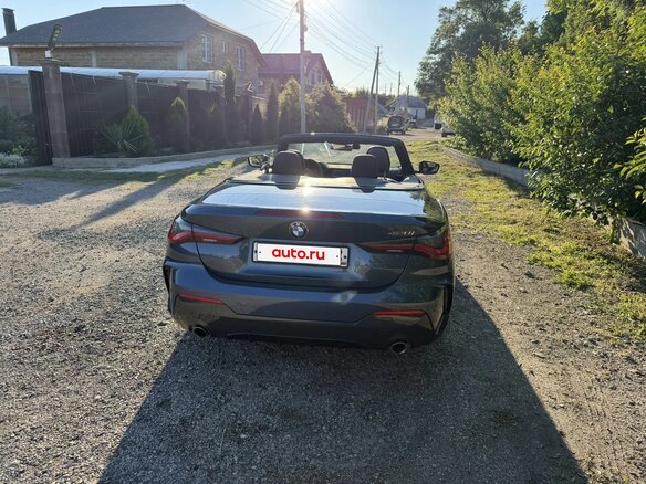 2021 BMW 4 серии 425i G22, G23, G26, синий, 4900000 рублей - вид 4
