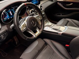 2021 Mercedes-Benz GLC AMG 43 AMG I (X253) Рестайлинг, чёрный, 5400000 рублей, вид 5