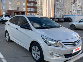 2015 Hyundai Solaris I Рестайлинг, бежевый, 1150000 рублей, вид 2