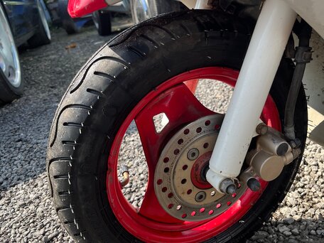 2001 Honda Dio, красный, 35000 рублей, вид 3