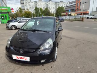 2008 Honda Jazz I Рестайлинг, чёрный, 630000 рублей, вид 2