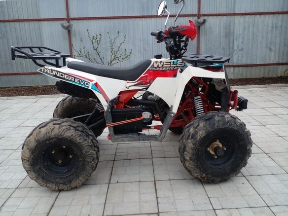 2019 Wels Thunder 125, белый, 75000 рублей - вид 2