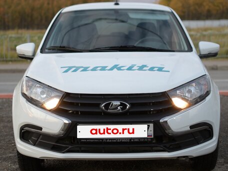 2025 Lada (ВАЗ) Granta I Рестайлинг, белый, 800000 рублей, вид 3