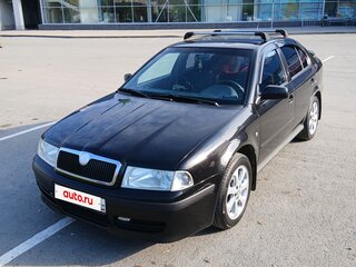 2007 Skoda Octavia I (A4) Рестайлинг, чёрный, 400000 рублей, вид 1