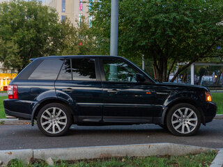 2007 Land Rover Range Rover Sport Supercharged I, синий, 800000 рублей, вид 5