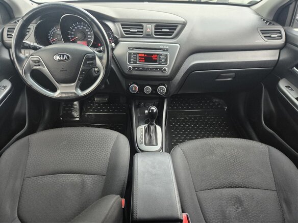 2016 Kia Rio III Рестайлинг, чёрный, 829000 рублей - вид 10