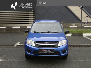 2017 Lada (ВАЗ) Granta I, синий, 422000 рублей, вид 3