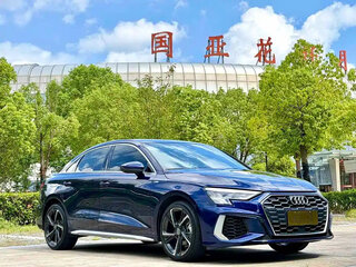2022 Audi A3 35 TFSI Long IV (8Y), синий, 1685018 рублей, вид 3