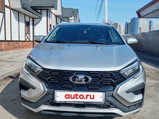 2024 Lada (ВАЗ) Vesta SW Cross I Рестайлинг (NG), серебристый, 1520000 рублей, вид 4