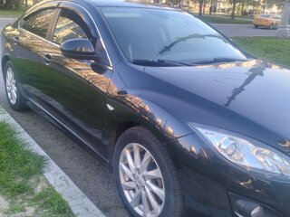 2011 Mazda 6 II (GH) Рестайлинг, чёрный, 870000 рублей, вид 5