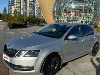 2017 Skoda Octavia III (A7) Рестайлинг, серебристый, 1700000 рублей, вид 1