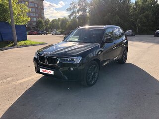 2017 BMW X3 20i xDrive II (F25) Рестайлинг, чёрный, 2360000 рублей, вид 1