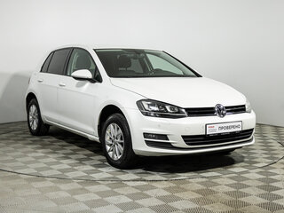 2013 Volkswagen Golf VII, белый, 849585 рублей, вид 3