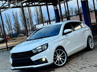 2020 Lada (ВАЗ) Vesta SW I, белый, 1300000 рублей, вид 1