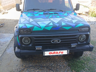 1998 Lada (ВАЗ) 2121 (4x4) I Рестайлинг, синий, 275000 рублей, вид 3