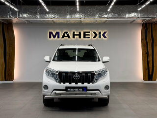 2015 Toyota Land Cruiser Prado 150 Series Рестайлинг 1, белый, 3950000 рублей, вид 2