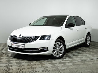 2017 Skoda Octavia III (A7) Рестайлинг, белый, 1749700 рублей, вид 1