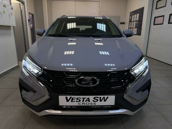 2026 Lada (ВАЗ) Vesta SW Cross I Рестайлинг (NG), серый - вид 1