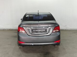 2014 Hyundai Solaris I Рестайлинг, серый, 780000 рублей, вид 5