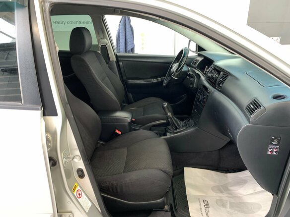 2005 Toyota Corolla IX (E120, E130) Рестайлинг, серебристый, 370000 рублей - вид 12
