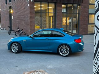 2018 BMW M2 F87 Рестайлинг, голубой, 3850000 рублей, вид 3
