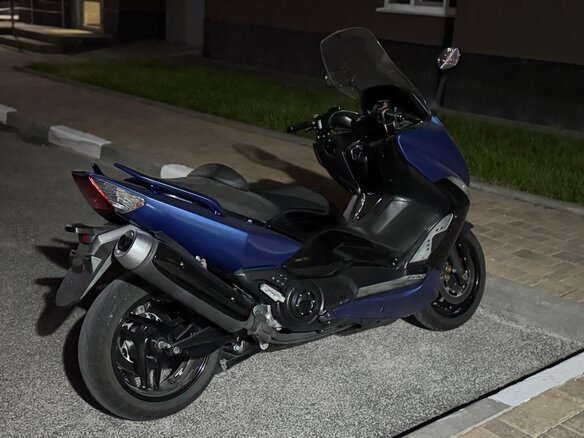 2009 Yamaha TMAX, синий, 450000 рублей - вид 1
