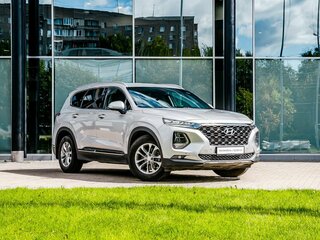 2020 Hyundai Santa Fe IV, серебристый, 2770000 рублей, вид 5
