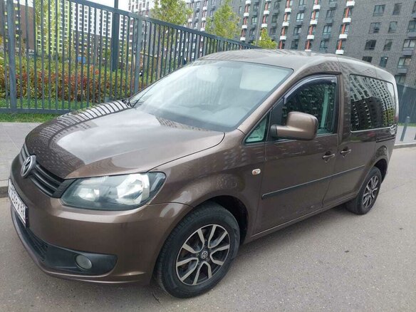 2013 Volkswagen Caddy III Рестайлинг, коричневый
