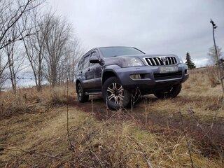2007 Toyota Land Cruiser Prado 120 Series Рестайлинг, серый, 2000000 рублей, вид 2