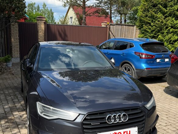 2016 Audi A6 IV (C7) Рестайлинг, чёрный, 2700000 рублей - вид 1