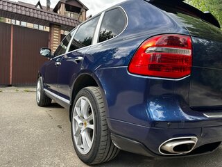 2007 Porsche Cayenne I Рестайлинг (957), синий, 850000 рублей, вид 5