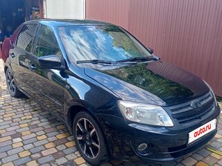 2013 Lada (ВАЗ) Granta I, чёрный, 430000 рублей, вид 2