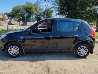 2013 Renault Sandero I, чёрный, 389000 рублей, вид 2