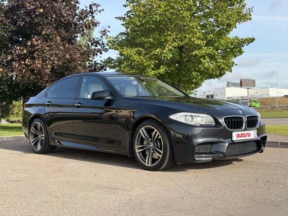 2013 BMW 5 серии 530d xDrive VI (F10/F11/F07) Рестайлинг, чёрный, 2150000 рублей - вид 2