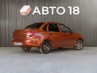 2014 Lada (ВАЗ) Granta I, оранжевый, 459000 рублей, вид 3