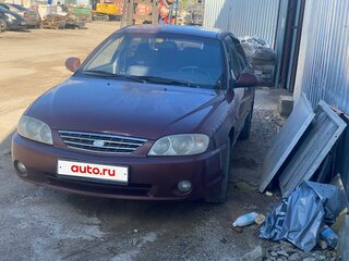 2007 Kia Spectra I Рестайлинг 2, красный, 180000 рублей, вид 2