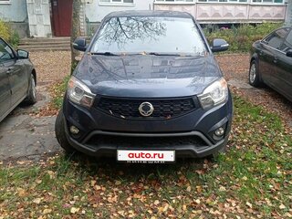 2014 SsangYong Actyon II Рестайлинг, синий, 1100000 рублей, вид 2