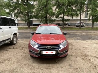 2020 Lada (ВАЗ) Granta I Рестайлинг, красный, 510000 рублей, вид 1
