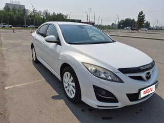 2012 Mazda 6 II (GH) Рестайлинг, белый, 1150000 рублей, вид 2