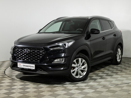 2018 Hyundai Tucson III Рестайлинг, чёрный, 2029585 рублей, вид 1