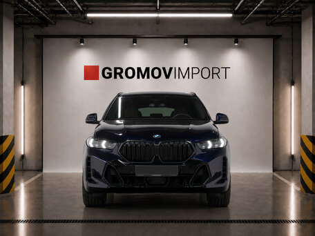 2024 BMW X6 30d III (G06) Рестайлинг, синий, 10990000 рублей, вид 2