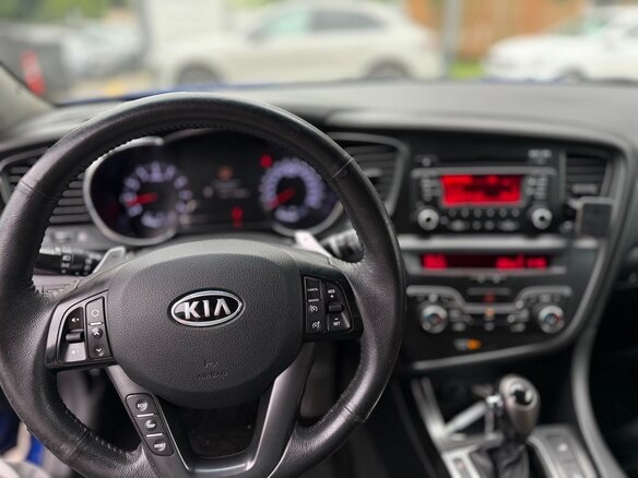 2011 Kia Optima III, голубой, 860000 рублей - вид 8
