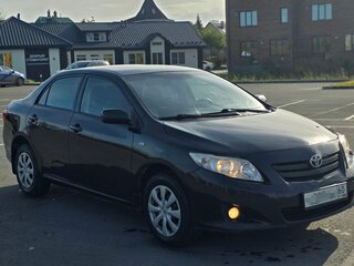 2007 Toyota Corolla X (E140, E150), чёрный, 580000 рублей, вид 2