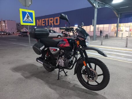 2023 Bajaj Boxer BM 150X, чёрный, 140000 рублей, вид 4