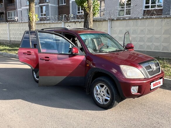 2007 Chery Tiggo (T11) I, красный, 220000 рублей - вид 2