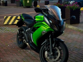 2014 Kawasaki Ninja 650, зелёный, 495000 рублей, вид 2