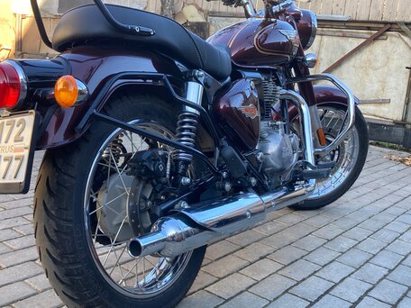 2024 Royal Enfield Bullet 350, пурпурный, 450000 рублей, вид 4